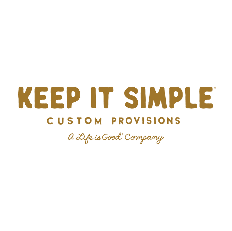 Logo of 'Keep It Simple Custom Provisions' on a white background